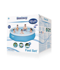 Bazén Bestway Fast Set 3,05 x 0,76 m s kartušovou filtrací