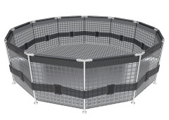 Bazén Bestway Steel Pro MAX 3,66 x 1 m Rattan s filtráciou a schodíkmi