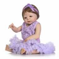 Reborn realistická bábika na hranie Ruzenka 57 cm
