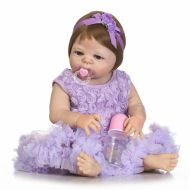 Reborn realistická bábika na hranie Ruzenka 57 cm
