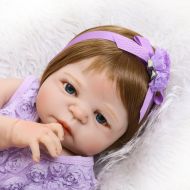 Reborn realistická bábika na hranie Ruzenka 57 cm