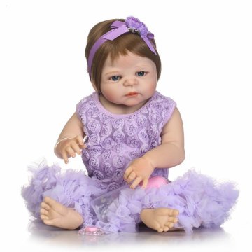 Reborn realistická bábika na hranie Ruzenka 57 cm