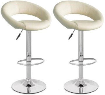 2x Barová stolička Hawaj CL-3230 krémová