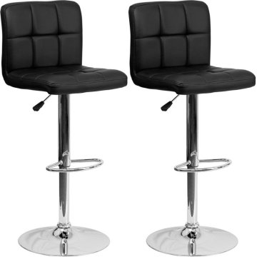 2x Barová stolička Hawaj CL-3232-1 čierna