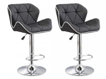 2x Barová stolička Hawaj CL-3227 čierna