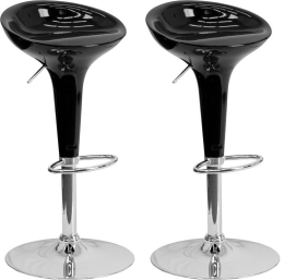 2x Barová stolička Hawaj CL-1213 čierna 2x Barová stolička Hawaj CL-1213 čierna