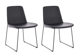 2x Stolička Hawaj CL-18090 čierna 2x Stolička Hawaj CL-18090 čierna