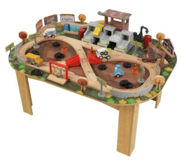 Autodráha se stolem KidKraft Cars 3 Thunder Hollow