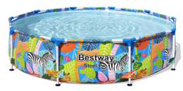 Bazén Bestway Steel Pro 3,05 x 0,66 m | bez filtrace Bazén Bestway Steel Pro 3,05 x 0,66 m | bez filtrace