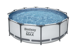 Bazén Bestway Steel Pro MAX 3,66 x 1 m s filtráciou a schodíkmi