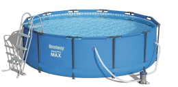 Bazén Bestway Steel Pro MAX 3,66 x 1 m s filtráciou a schodíkmi Bazén Bestway Steel Pro MAX 3,66 x 1 m s filtráciou a schodíkmi