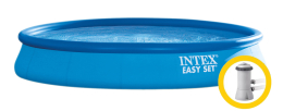Bazén Intex Easy Set 4,57 x 0,84 m s kartušovou filtráciou Bazén Intex Easy Set 4,57 x 0,84 m s kartušovou filtráciou