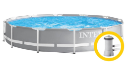 Bazén Intex Prism Frame 3,66 x 0,76 m s kartušovou filtráciou Bazén Intex Prism Frame 3,66 x 0,76 m s kartušovou filtráciou