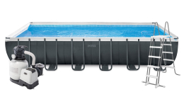 Bazén Intex Ultra Frame 7,32 x 3,66 x 1,32 m s pieskovou filtráciou Bazén Intex Ultra Frame 7,32 x 3,66 x 1,32 m s pieskovou filtráciou