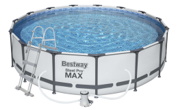 Bazén Bestway Steel Pro MAX 3,66 x 0,76 m s kartušovou filtrací (56416) Bazén Bestway Steel Pro MAX 3,66 x 0,76 m s kartušovou filtrací (56416)