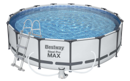 Bazén Bestway Steel Pro MAX 3,66 x 0,76 m s kartušovou filtrací (56416)