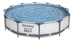 Bazén Bestway Steel Pro MAX 3,66 x 0,76 m s kartušovou filtrací (56416)