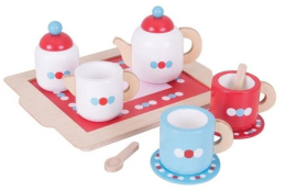 Bigjigs Toys dřevěné potraviny - Krájení zeleniny v krabičce