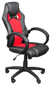 Kancelárska stolička Hawaj MX Racer červeno-čierna
