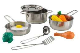 Kidkraft sada kuchyňského nádobí Deluxe s jídlem Kidkraft sada kuchyňského nádobí Deluxe s jídlem