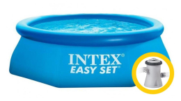 Bazén Intex Easy Set 2,44 x 0,76 m s kartušovou filtráciou Bazén Intex Easy Set 2,44 x 0,76 m s kartušovou filtráciou