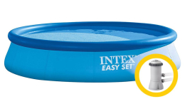 Bazén Intex Easy Set 3,96 x 0,84 m s kartušovou filtráciou Bazén Intex Easy Set 3,96 x 0,84 m s kartušovou filtráciou