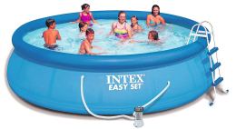 Bazén Intex Easy Set 4,57 x 1,07 m kompletset s filtráciou Bazén Intex Easy Set 4,57 x 1,07 m kompletset s filtráciou