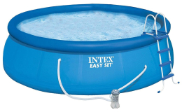 Bazén Intex Easy Set 4,57 x 1,22 m kompletset s filtráciou Bazén Intex Easy Set 4,57 x 1,22 m kompletset s filtráciou