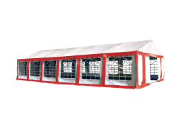 Party stan Premium 6 x 12 m červeno-biela Party stan Premium 6 x 12 m červeno-biela