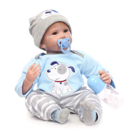 Reborn realistická bábika na hranie Adelka 55 cm Reborn realistická bábika na hranie Adelka 55 cm