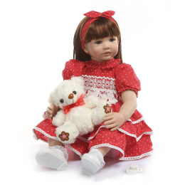 Reborn realistická bábika na hranie Vikinka 60 cm Reborn realistická bábika na hranie Vikinka 60 cm