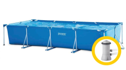 Bazén Intex Frame Family 3 x 2 x 0,75 m s kartušovou filtráciou