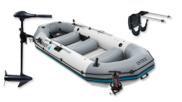 SET - Nafukovací čln Intex Seahawk 2 set s držiakom a elektromotorom Maxima P 30 SET - Nafukovací čln Intex Seahawk 2 set s držiakom a elektromotorom Maxima P 30