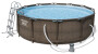 Bazén Bestway Steel Pro MAX 3,66 x 1 m Rattan s filtráciou a schodíkmi
