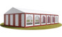 Party stan Premium 6 x 12 m červeno-biela