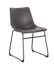2x Jedálenská stolička Hawaj CL-840 tmavo šedá