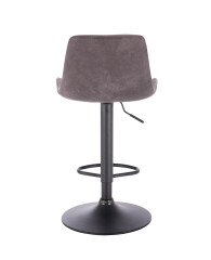 2x Barová stolička Hawaj CL-18022 tmavo šedá
