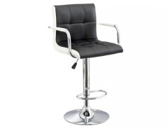 Barová stolička Hawaj CL-3331 | čierna / biela