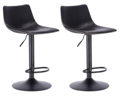 2x Barová stolička Hawaj CL-845 | čierna
