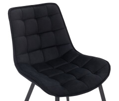 2x Jedálenská stolička Hawaj CL-19001 čierna