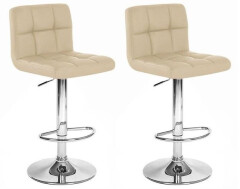 2x Barová stolička  Hawaj CL-3232-1 | krémová