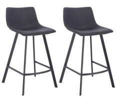 2x Barová stolička Hawaj CL-845-1 | čierna