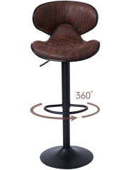 Barová stolička Hawaj CL-865-5 svetlo šedá