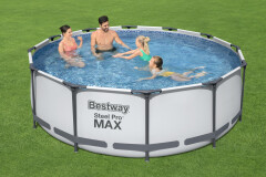 Bazén Bestway Steel Pro MAX 3,66 x 1 m s filtráciou a schodíkmi