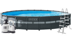 Bazén Intex Ultra XTR Frame 6,10 x 1,22 m kompletset s pieskovou filtráciou