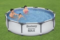Bazén Bestway Steel Pro 3,05 x 0,76 m s kartušovou filtrací