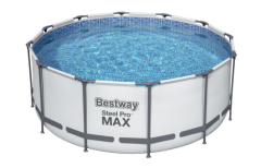 Bazén s kovovou konstrucí Bestway Steel Pro 3,66 x 1,22 m kompletset