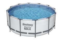 Bazén Bestway Steel Pro MAX 3,66 x 1 m Rattan s filtráciou a schodíkmi