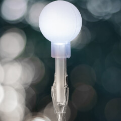 Dekorativní LED osvětlení 5 m 50diod | studená bílá