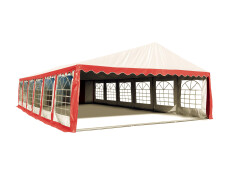 Párty stan Economy 6 x 12 m modro-biela